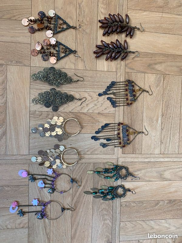 Boucles d’oreilles 2 l’unité (image 5)