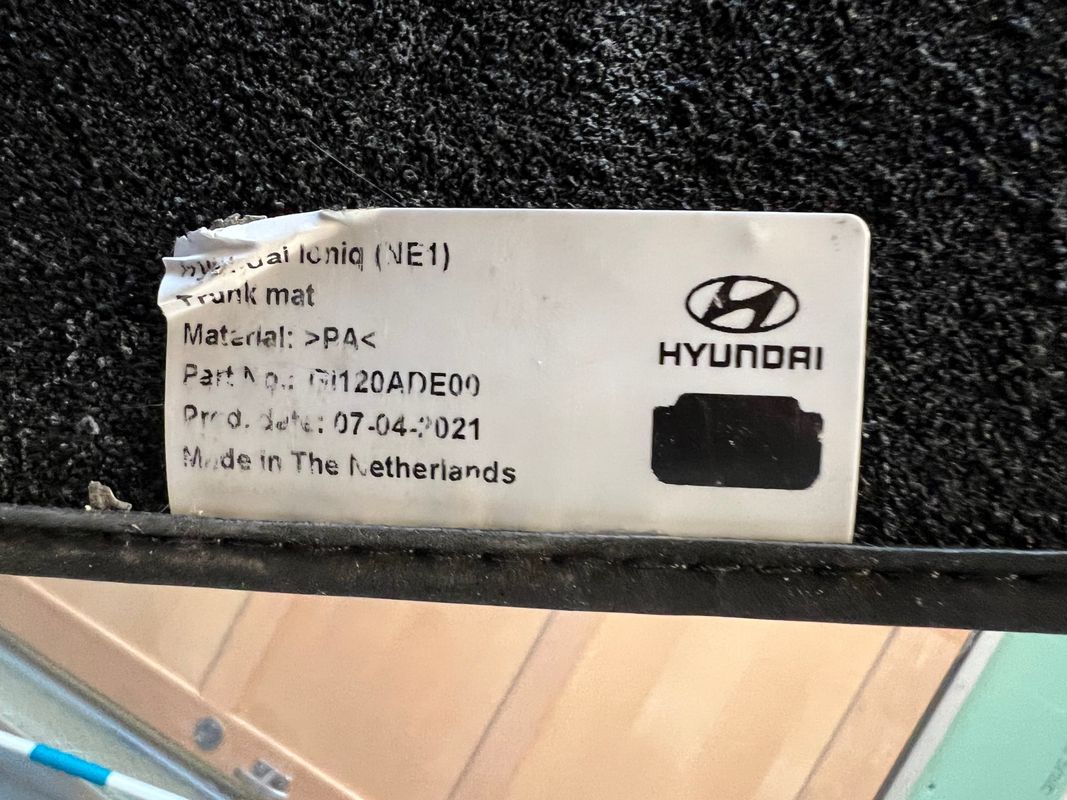 Tapis de coffre pour Hyundai Ioniq 5