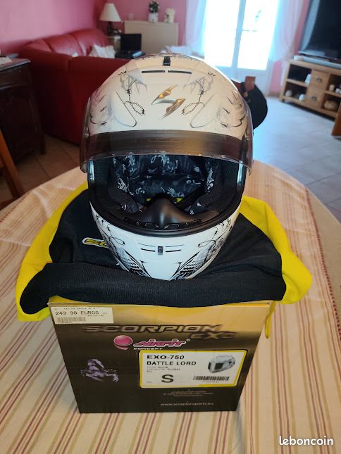 Casque femme Scorpion Exo-750 battle lord-taille S, neuf jamais servi (image 1)