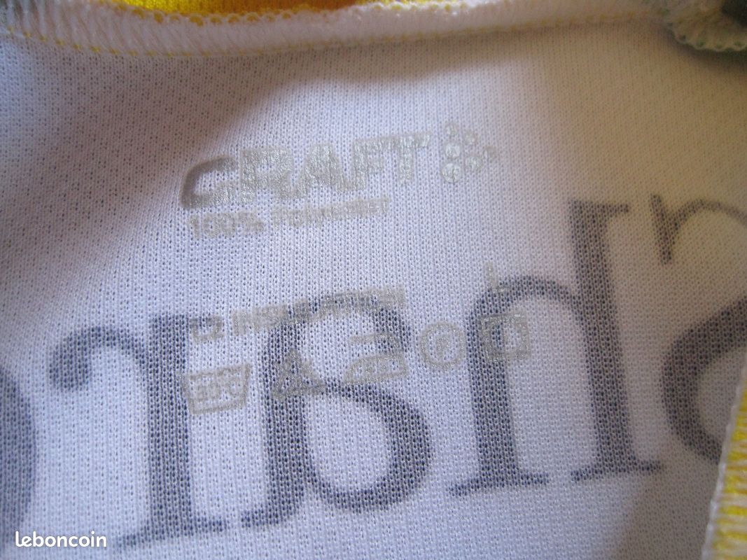 Maillot cycliste TEAM PRO FÉMININ DU GENEVOIS 2006 UCI WOMEN'S shirt femme XS