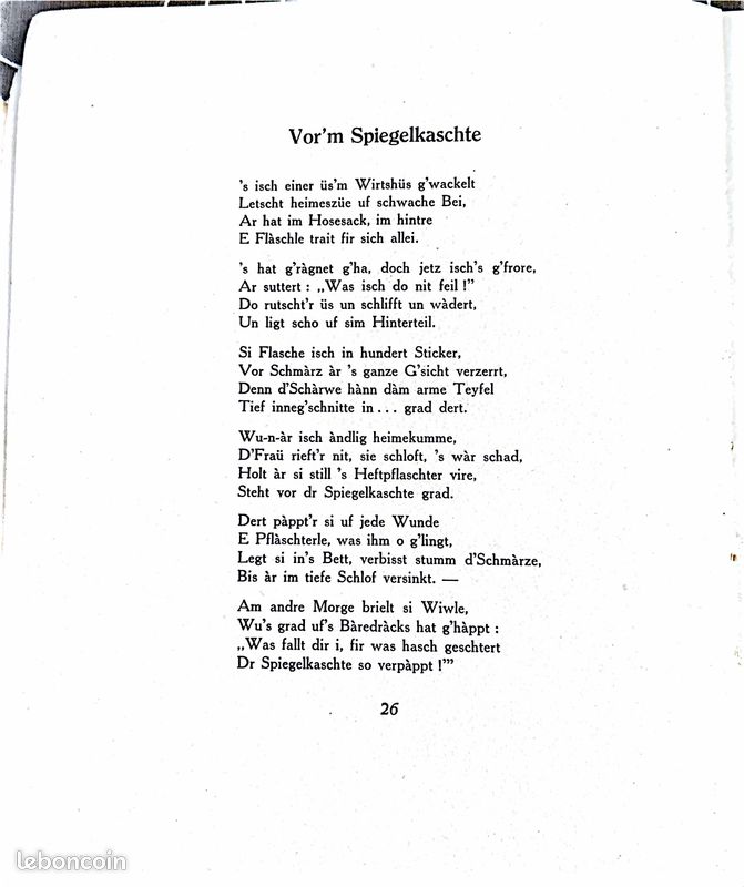 Livre de poesies en alsacien (image 4)