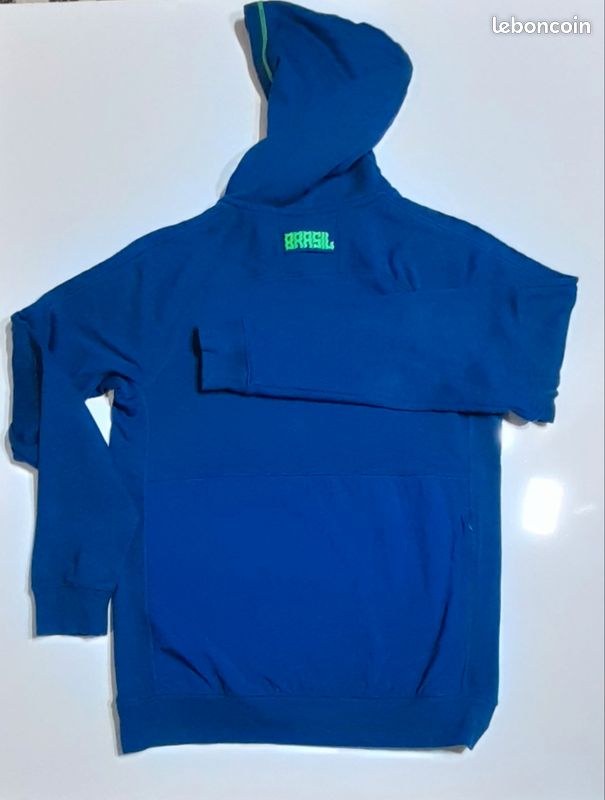 Sweat nike bresil Bleu Taille S Logo brodé (image 2)
