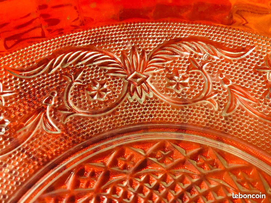 Plat à gâteaux en verre 30 diamètre (image 4)