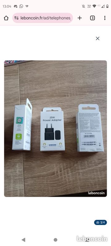 Chargeur Samsung 25W (image 1)