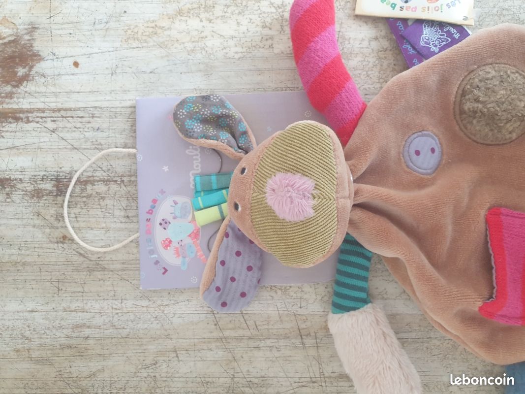 Doudou moulin roty les jolis pas beaux mouton Jeux Jouets