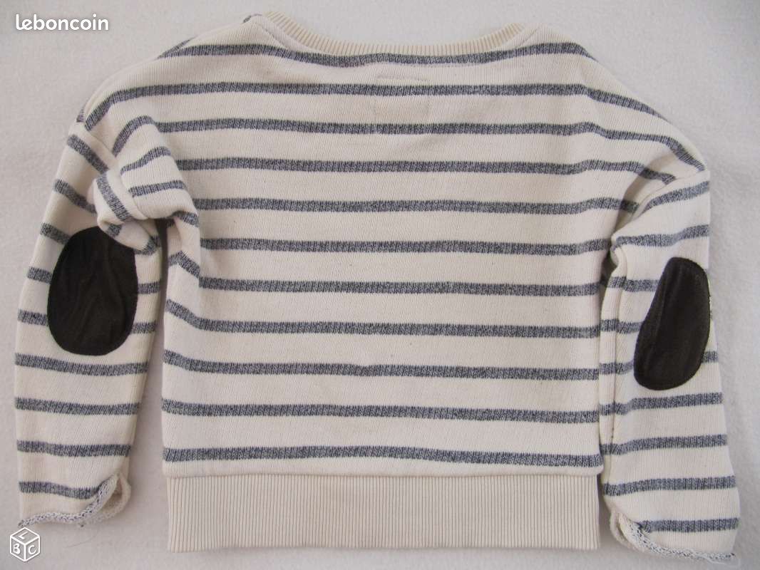 Sweat à rayures LISA ROSE 3 ans (image 2)