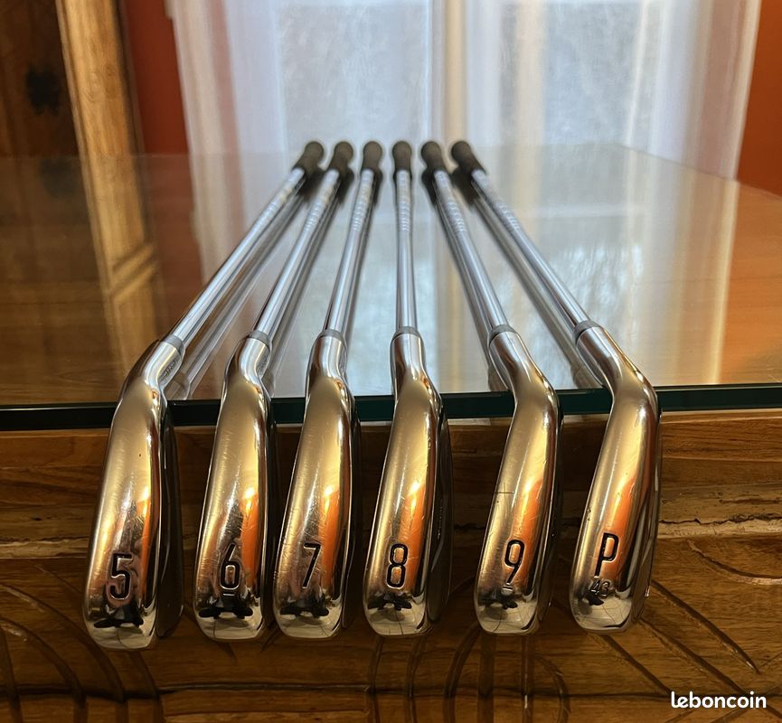 Fers De Golf Titleist T200 2021 - Set 5 à PW - Flex Régulier AMT Rouge R300