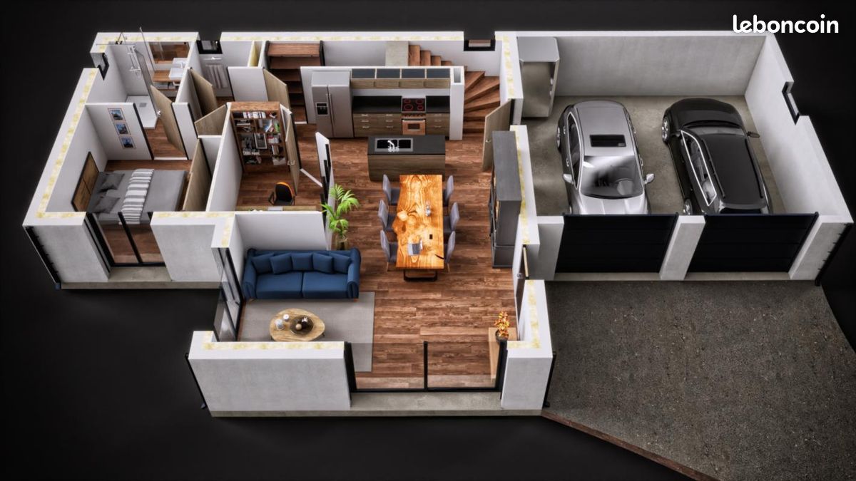 Maison 4 pièces 100 m² - Ventes immobilières