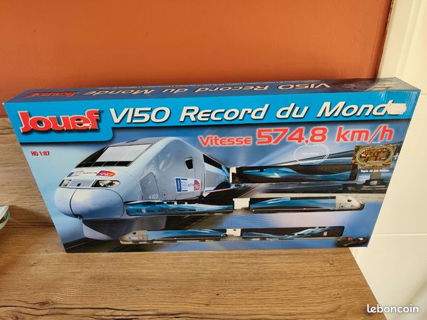 Jouef tgv sud est sncf rame 1 locomotive et 3 wagon voiture 1/87 ho pas neuf - Jeux & Jouets