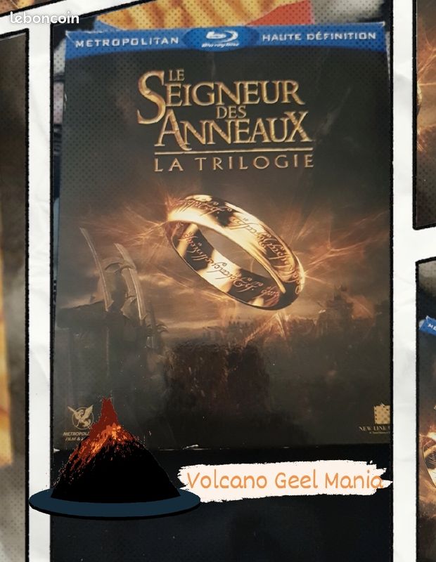 Coffret le Seigneur des Anneaux trilogie blu ray DVD Films