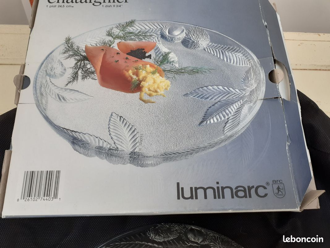 Plat cristal d'Arques neuf (image 4)