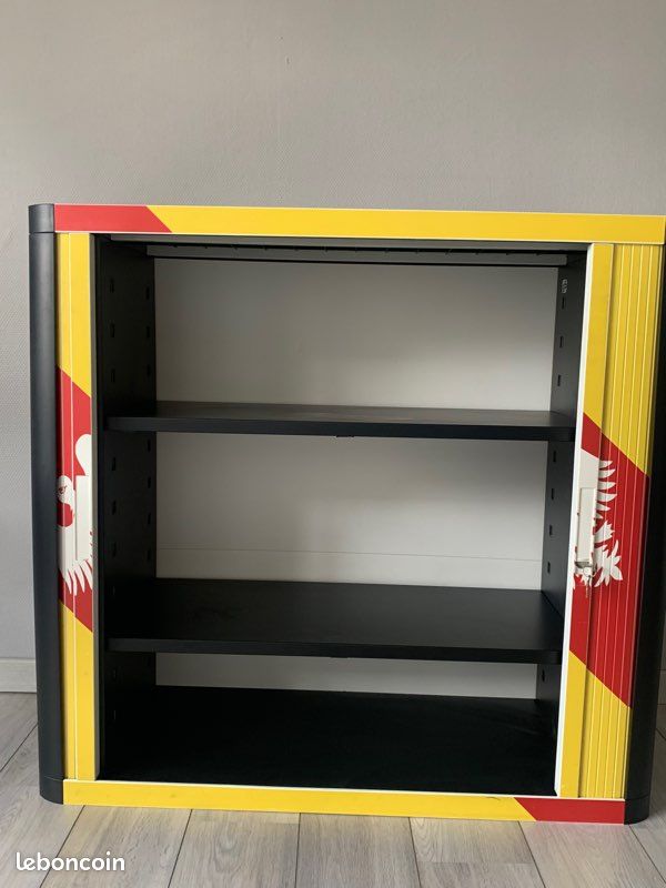 Armoire basse monobloc drapeau lorrain (image 2)