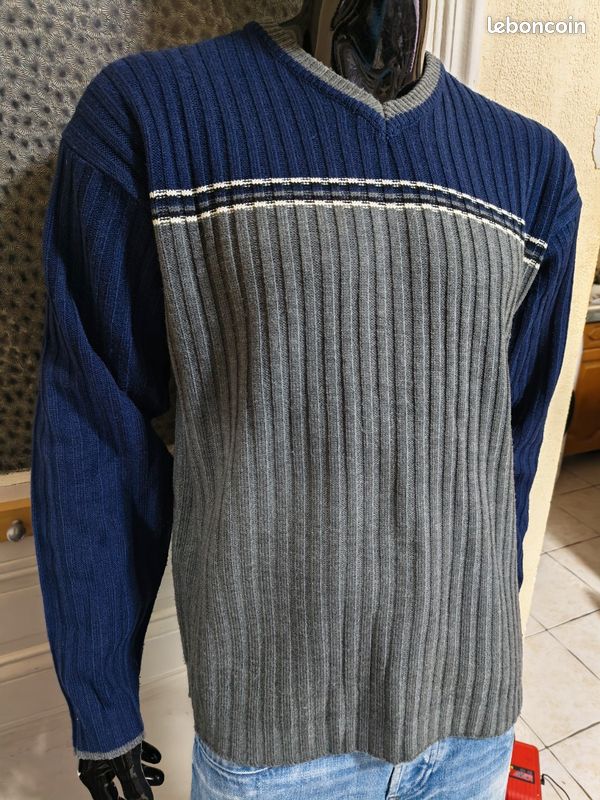 Pull à motif Argyle et col roulé | Gris | Tommy Hilfiger