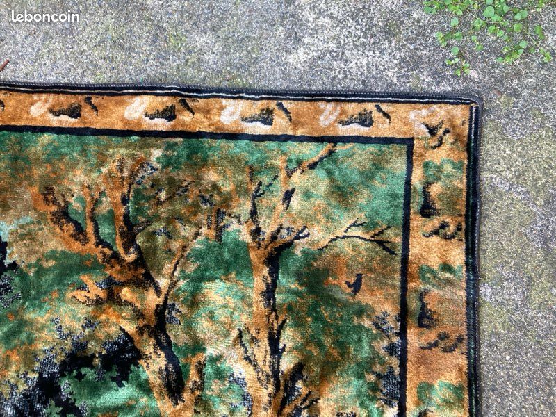 Photo murale Pine Trees tons de vert | Papier peint des années 70