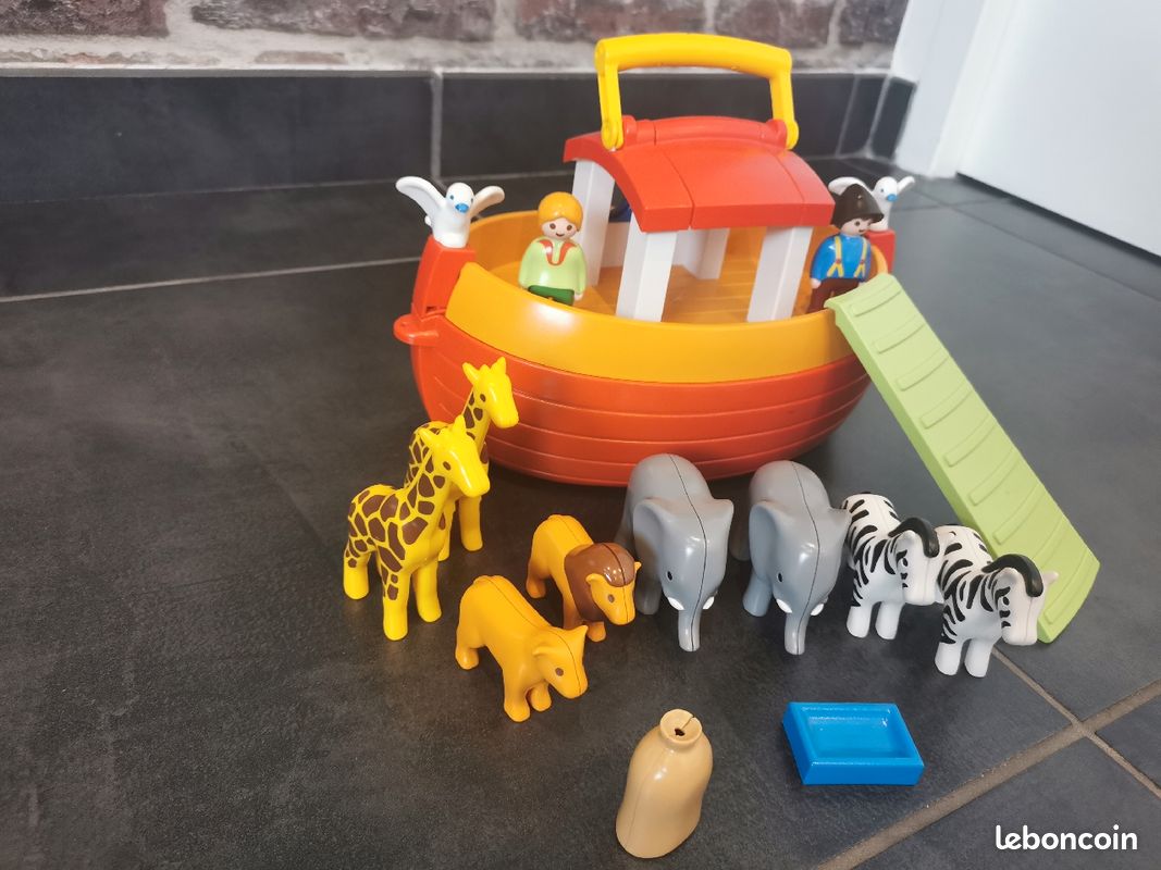 Arche De Noé Transportable - Playmobil 1.2.3 (image 1)