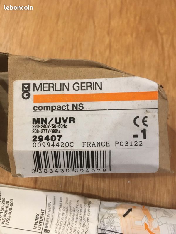 MERLIN GUERIN compact NS MN/UVR 29407 (image 4)