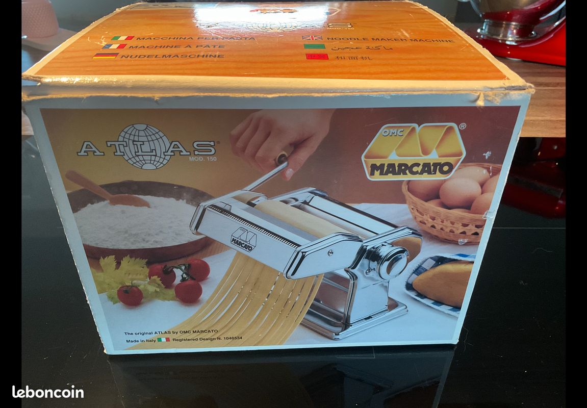 Machine à Pâtes Marcato Atlas 150 Deluxe - Neuve Boîte Ouverte Italie