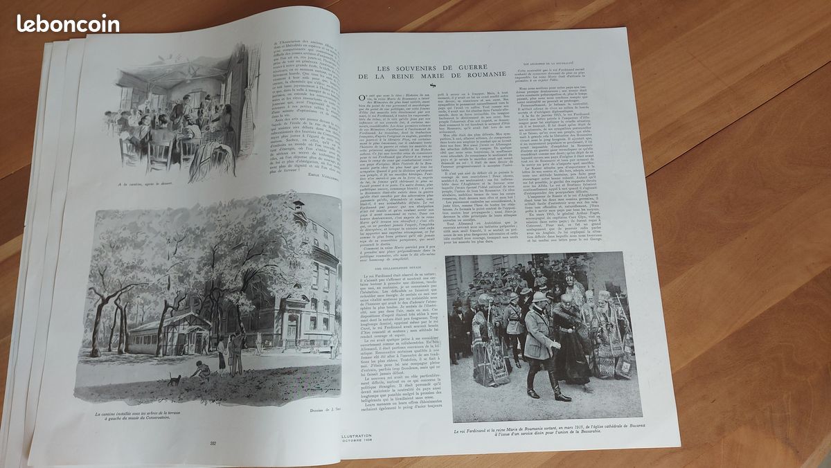 Revue L’Illustration n°4991 – 29 octobre 1938 – Guerre en Chine / Japon / Conservatoire de Paris (image 9)