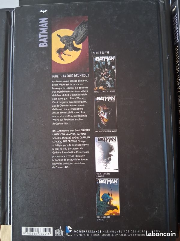 Batman 1 - la cour des hiboux dc comics (image 3)