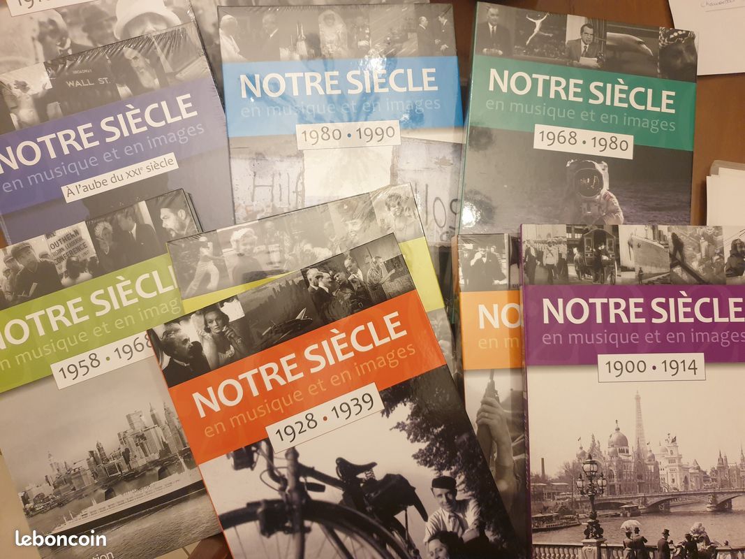 Collection Coffrets Livres/CD/DVD "Notre Siècle" (image 1)