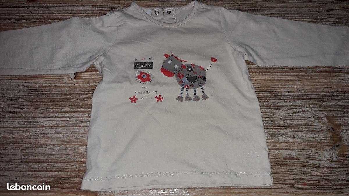 Tee shirt verbaudet 18 mois (image 1)