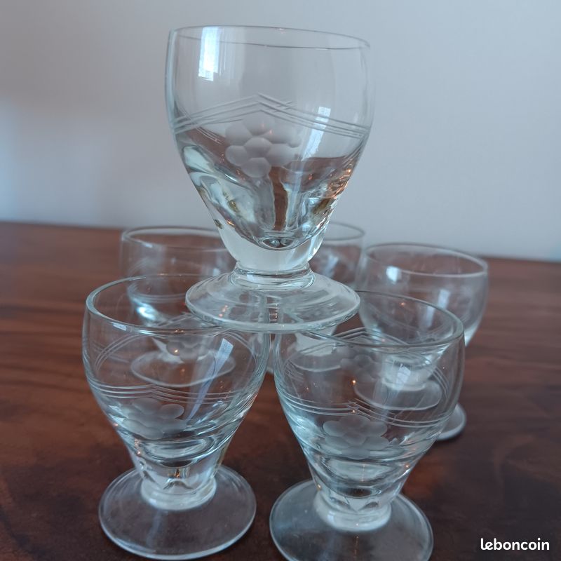 Verres à digestif anciens (image 2)