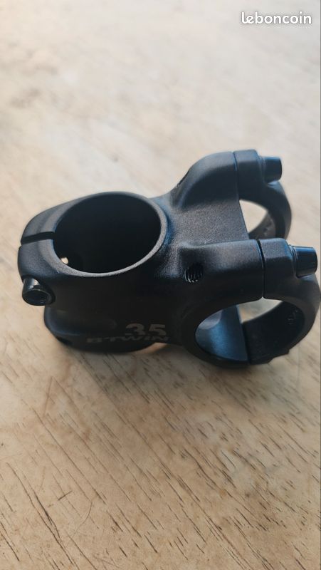 Potence Vélo Route BTWIN Composite Noir – 80mm, 132g (Occasion, Excellent état)