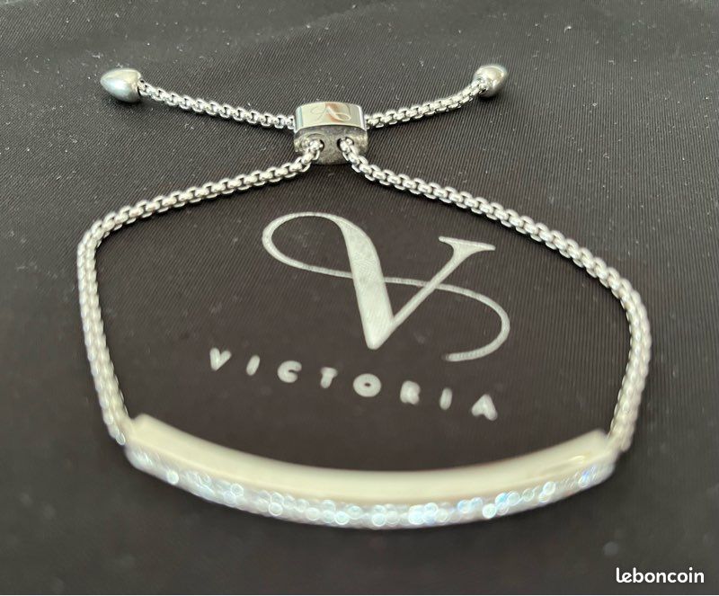 Bracelet acier inoxydable Victoria - Valeur 39 - Neuf (image 1)