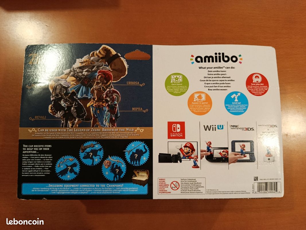 Pack 4 champions amiibo Zelda Breath (image 2)
