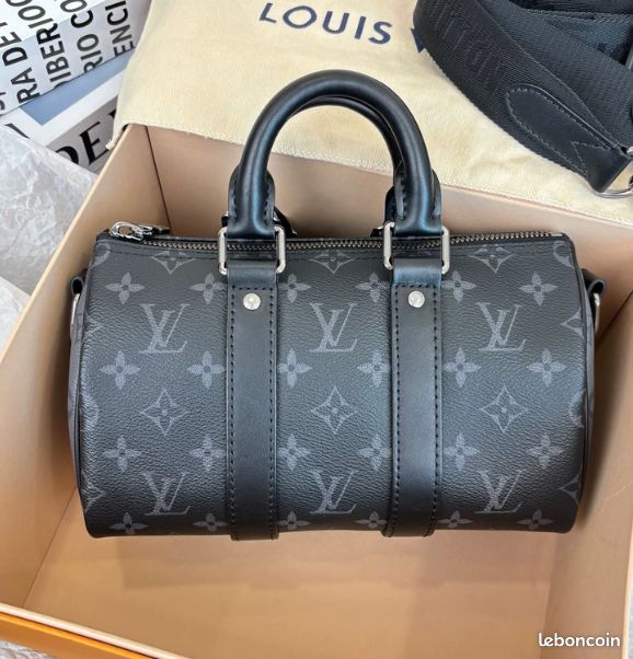Sac Louis&Vùitton Keepall Bandoulière 25 Monogram Eclipse (image 5)