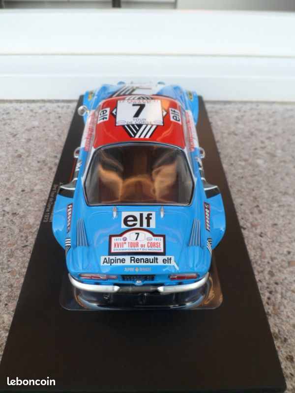 RENAULT ALPINE A110 Tour de Corse 1973 in 1/18 EUR 60,00 - PicClick FR