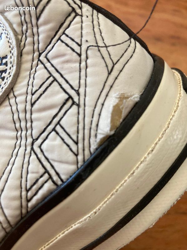 Converse noires et blanches 37 (image 4)