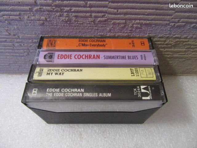4 Cassettes audio Eddie Cochran (ou à l’unité) (image 3)