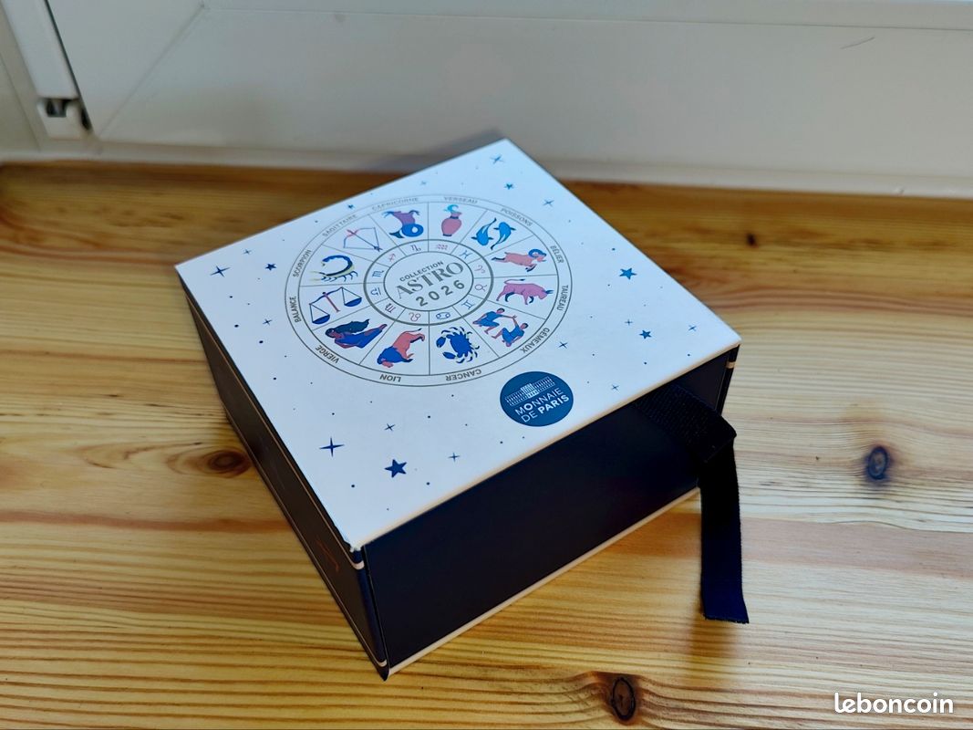 Ensemble de 12 pièces commémoratives du zodiaque, cadeau de la collection Médaillons d'art astrologique - France
