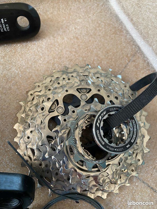 Pédalier VTT Vintage SHIMANO ALTUS A20 – 175 Mm, Plateau 48-38-28 – Occasion Japon