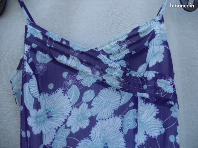 Robe bleue (image 1)