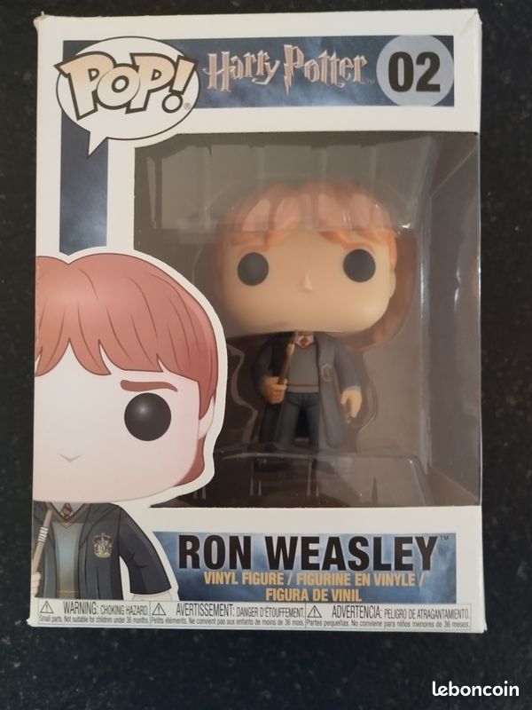 Funko Pop! Harry Potter – Ron Weasley – Figurine Vinyle 9,5 Cm – Collection Officielle, Cadeau Fan