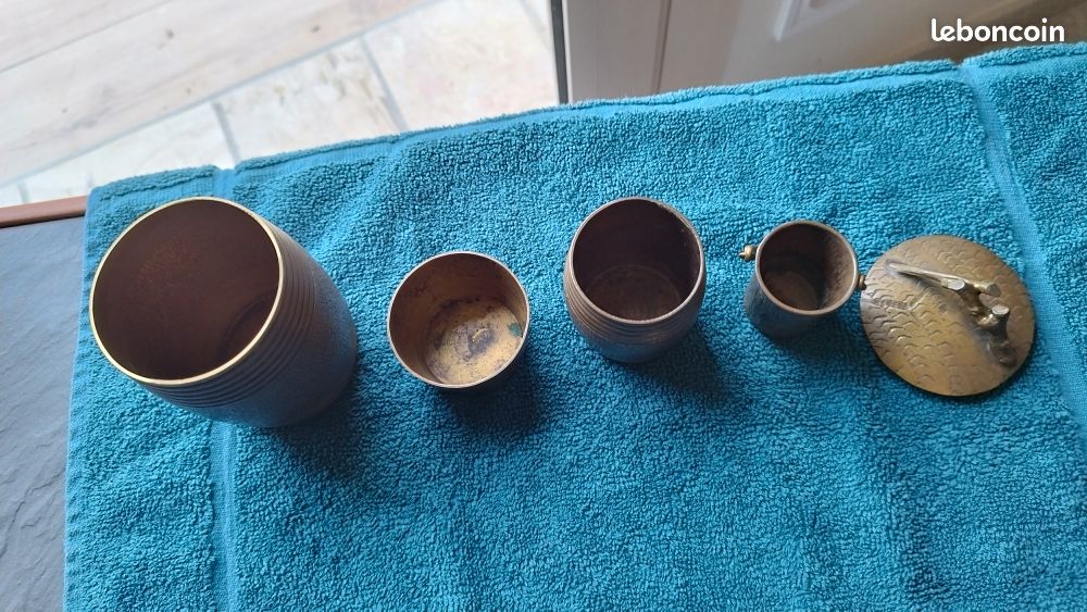 Insolites pots anciens gigogne (image 3)