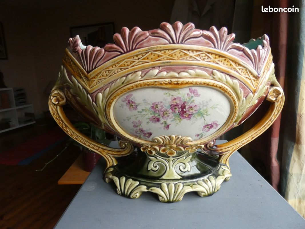 Faience ou jardiniere ou barbotine (image 1)