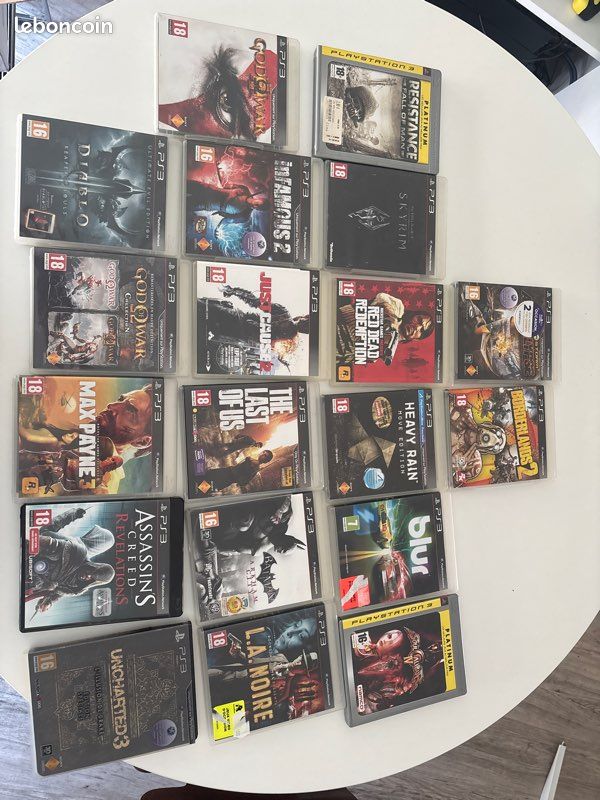 Lot 19 jeux ps3 (image 1)