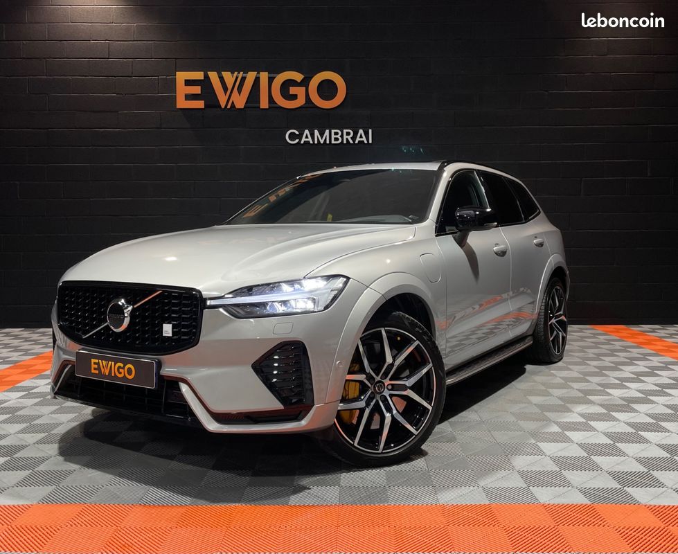 VOLVO XC60 T8 455Ch POLESTAR - 1 ère main - Historique VOLVO - Carplay - Attelage - Marches Pieds (image 1)