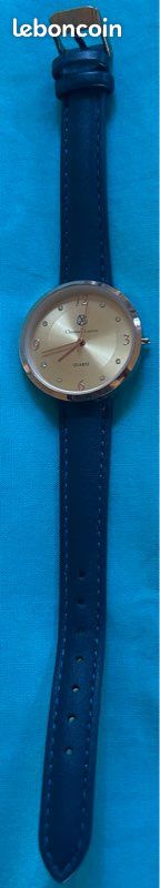 Montre femme Christian Lacroix - bracelet cuir (image 2)
