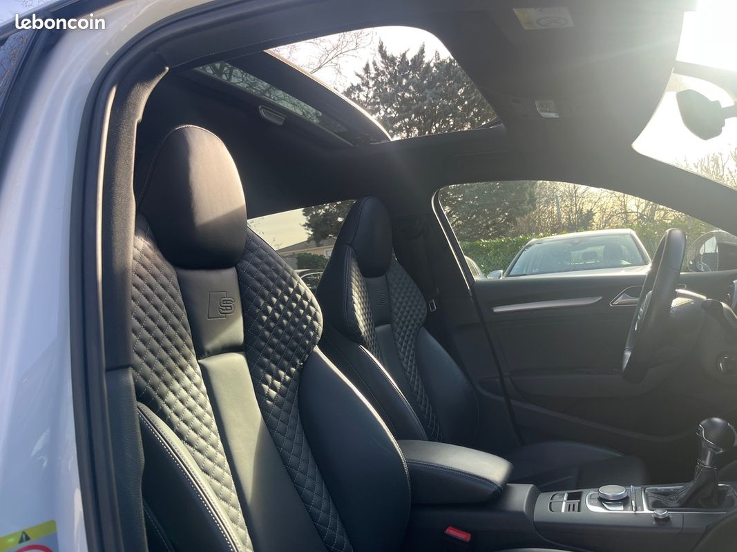 Audi S3 Sportback 300 cv Phase 2 full options TO , JA19 , siège RS, matrix Faible kms garantie 12M (image 3)