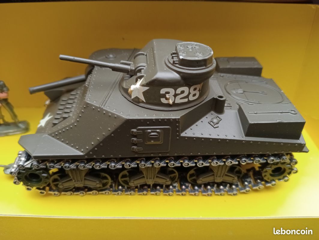 SOLIDO, char général LEE CDL militaire lst318 gaso line
