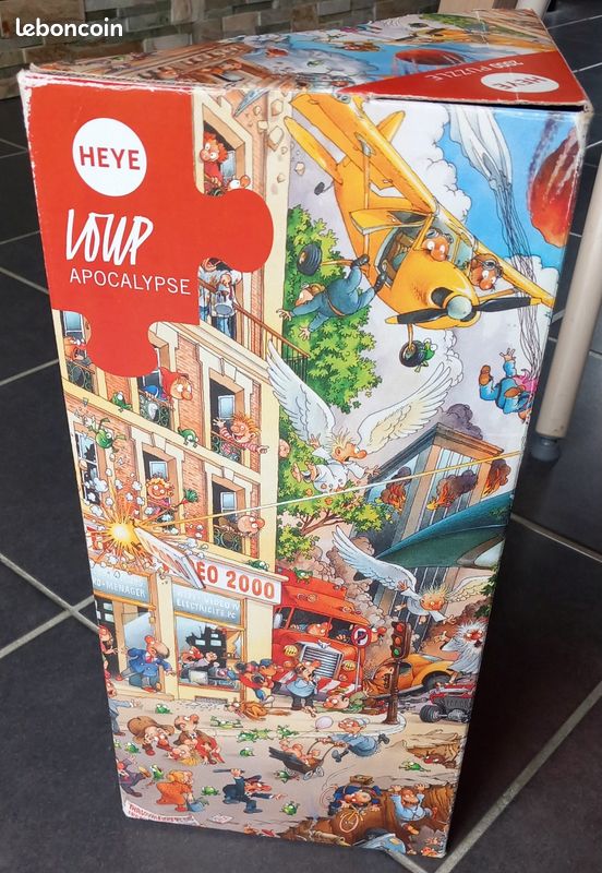 Puzzle HEYE 2000 Pièces - Loup SDI 1986 - Affiche Incluse - COMPLET