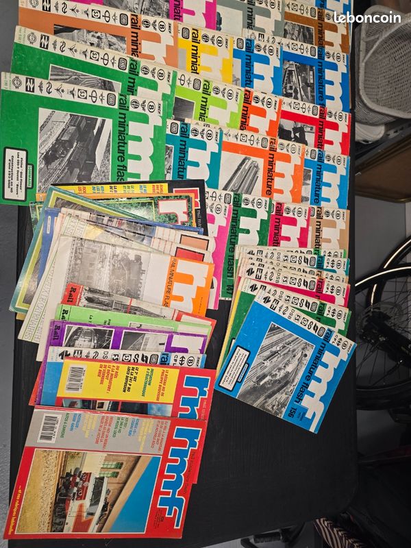 75 livres de train RMF rail miniature flash ancien (image 2)