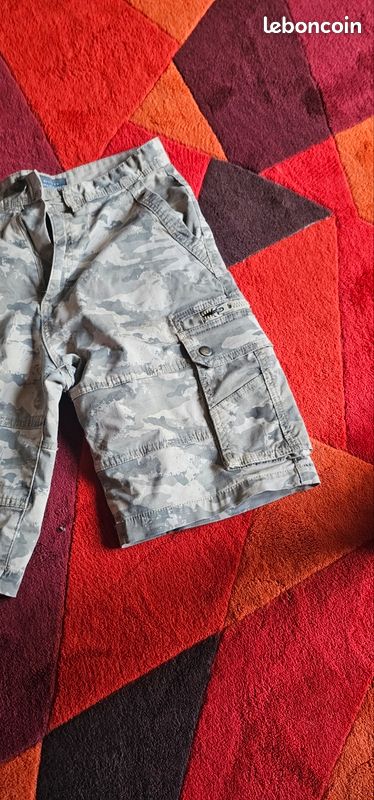 Short cargo w30 taille 40 a reparer (image 4)