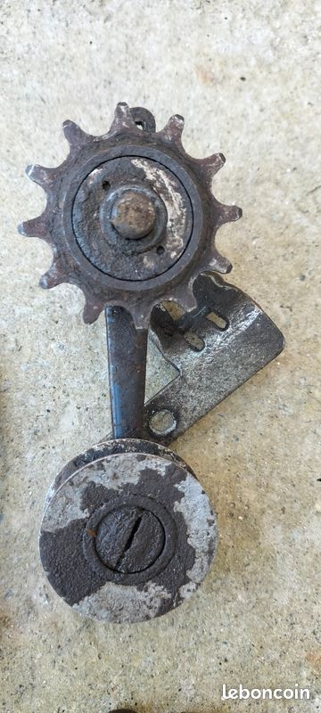 Dérailleur et manette Cyclo, vélo ancien