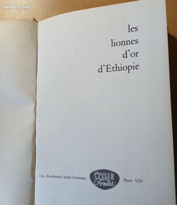 Les lionnes d'or d'Ethiopie par Henry de Monfreid (image 3)