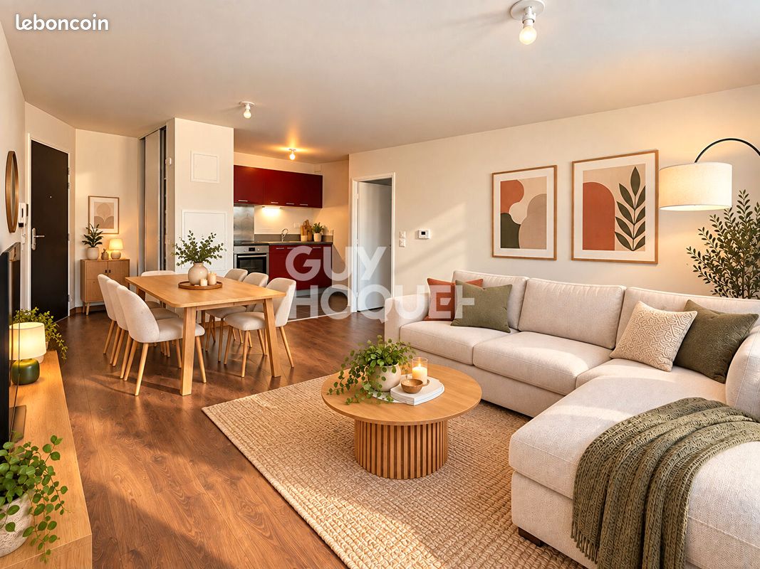 Appartement 3 pièces 67 m² · à Tours · 67 m² · 238 000 €
